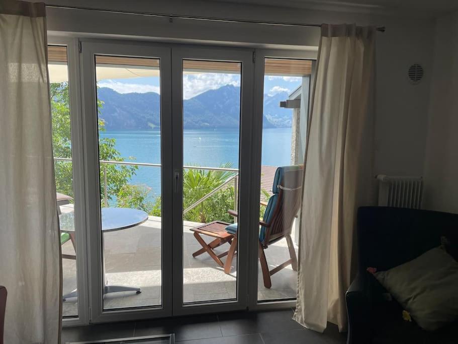 Villa Bootsmann Mit Spektakulaerer Seesicht Nahe Badestrand Vitznau Eksteriør bilde
