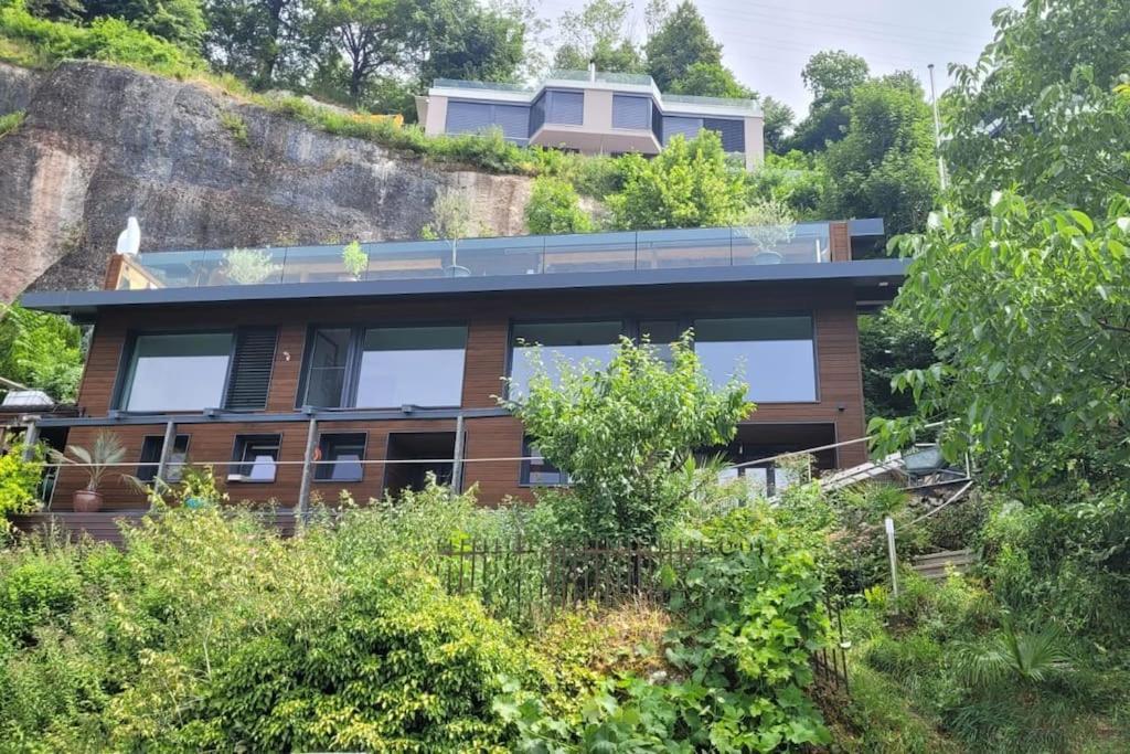 Villa Bootsmann Mit Spektakulaerer Seesicht Nahe Badestrand Vitznau Eksteriør bilde